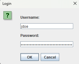 User Authentication and SHA-256 Login Window